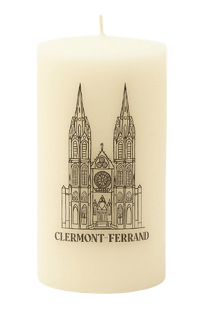 Bougie Pilier - Cathรฉdrale de Clermont-Ferrand